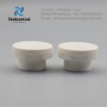Flat Top Frosted Flip Cap Hand Cream Shower Gel Dispensing Bottle Cap for sale