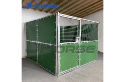 China Hdpe Material Temporary Horse Stables Metal Galvanized Frame Movable 14ft supplier
