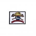 Large Iron On Clothing Embroidered Patches Badges For DIY Jacket​ OEM