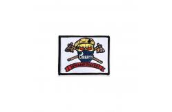 China Large Iron On Clothing Embroidered Patches Badges For DIY Jacket​ OEM supplier