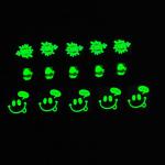 Clothes Hot Press Glow In The Dark Stickers Customizable