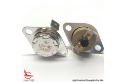 China High Accuracy Bimetal Thermal Switch Manual Reset 16A 250V supplier