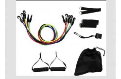 China 5 Colours Solid Emulsion Home Exercise Rope 200LBS Resistance Resistance Weight supplier