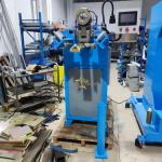 Vertical Seam Round Finishing CNC Outer Sanding Belt Grinding Machine For Manual Sink for sale