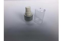 China Aluminum Cosmetic Foam Soap Dispenser Pump With AS Material Full Cap 24/410 supplier
