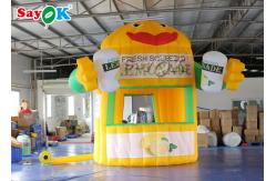 China Inflatable Work Tent PVC 3*3*4mH Inflatable Lemonade Stand Tent supplier