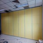 Function Room Sliding Partition Walls / Hanging System Acoustic Movable Walls for sale