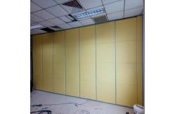 China Function Room Sliding Partition Walls / Hanging System Acoustic Movable Walls supplier