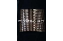 China Customized Aluminum Flat Top Straight Fin With Adjustable Pitch And Stroke supplier