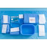 ISO13485 Femoral Angio Drape SMS Angiography Drape Pack With Surgical Gowns for sale