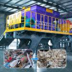 Xrido Glass Plate Crusher Waste Shredder Machine 1-10cm Output for sale
