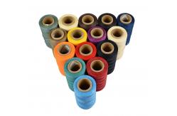 China Core Spun Polyester Thread Plastic Dyeing Tube for Sewing supplier