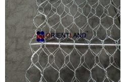 China Flexible Gabion Box Soil Stabilization Hexagonal Woven Wire Gabion Mesh Slope Protection supplier