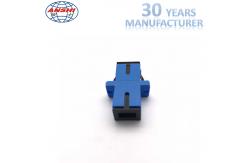 China SC UPC singlemode simplex fiber optic adaptor supplier