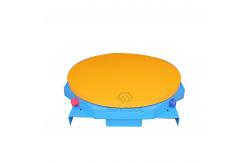 China Low Profile Manual Pallet Wrapping Turntable Machine Pedal Switch supplier