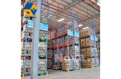 China Industry Cold Room Heavy Duty Pallet Racking Automatic Q235 Steel Galvanized supplier