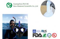 China Rapid High Temperature Vulcanizing Silicone Rubber Resistance To Yellow supplier