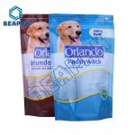 Puncturing Recycled Pet Food Bags Dustproof Stand Up Packaging Pouch for sale