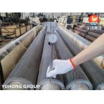 TP304H Stainless Steel Serrated Finned Tube HFW High Frequency Welding for sale