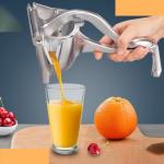 Kitchen Aluminum Alloy DIY Juice Pressing Fruit And Vegetables Lemon Clip Manual Juicer for sale