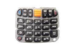 China Debossed Pantone Color Elastomer Silicone Rubber Keyboard supplier