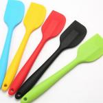 Bakery Equipment Silicone Baking Spatula , Non Fading Silicone Spatula Set for sale