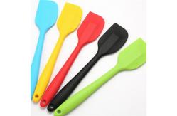 China Bakery Equipment Silicone Baking Spatula , Non Fading Silicone Spatula Set supplier