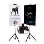 Double Sided Advertising Poster Board Display Stand Wedding Easel Standing Sign Board for sale