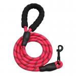 Durable Pet Retractable Leashes Luxury Nylon Cat Leash Red Color for sale