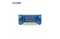 China 24pin IEEE-488 Female Right Angle PCB Centronic Connector 24 Way supplier