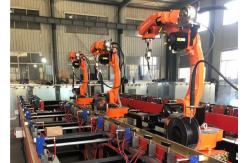 China High Precision Automatic Robot Welding Machine Space Saving supplier