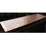 Wear Resistance Copper Mould Plate For Continuous Casting Machine with ISO Certification for sale