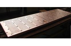 China Wear Resistance Copper Mould Plate For Continuous Casting Machine with ISO Certification supplier