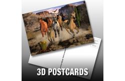 China Negotiation Status read failed 3D Lenticular Postcards for Market supplier