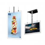 Ceiling Mounted 43 55 Double Sides Digital Signage Android LCD Advertising Screen for sale