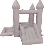 Commercial Party Rental White Bouncer Jumper Inflatable Moon Jumping Bounce House White Bouncy Castle for sale