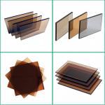 12mm Tinted Tempered Glass Colored With Blue/Yellow/Brown/Green Etc. for sale