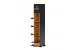 China Stackable Free Standing Display Rack Supermarket Beverage Juice Display Stand supplier