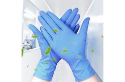 China Signo Ambidextrous Disposable Nitrile Work Gloves Medium Large supplier