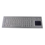 Panel Mount IP67 Dynamic Washable Vandal Proof Stainless Steel Industrial Keyboard
