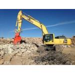 Komatsu PC220 Excavator Concrete Pulverizer Depth 830mm Width 530mm for sale