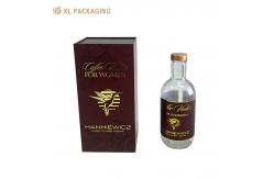 China XL Packaging Custom Packaging Box Factory Custom Magnetic Wine Packaging Box With Gold Foil Logo EVA Insert supplier