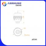 Flashing Adjustable Single Aviation Obstruction Light Steady Burning GPS Sync