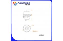 China Flashing Adjustable Single Aviation Obstruction Light Steady Burning GPS Sync supplier