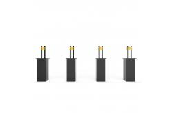 China Vehicle Automatic Rising Bollards Hydraulic Control Warning Anti Collision supplier