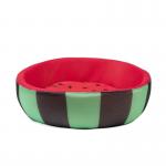 Round Watermelon Cat Bed Sponge Breathable Cushion Medium And Small Dog Golden Dog Nest Becomes A Cat And Kitten Nest for sale
