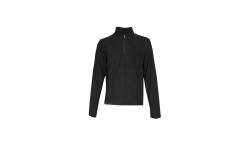 China 185 GSM Polyester 100% Polar Fleece Black Men Fall And Winter Jacket supplier