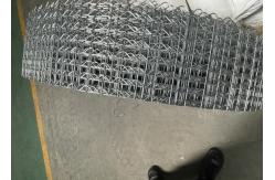 China 8Lines Wire Hot Dipped Galvanized Steel Pipe Winding Mesh For Oil Pipeline supplier