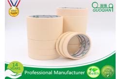 China Waterproof Good Line Crepe Paper 3 Inch Masking Tape Auto Body Painting Repairs supplier