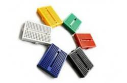 China 170 Tie Points Electronic Breadboard 45.5x34.5x9.5mm Dimensions Long Lifespan supplier